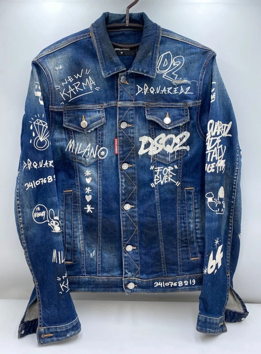 ディースクエアード クラシックジーンジャケット（48）【極美品】 Dsquared2 Denim Jackets for Men for Sale | Shop New & Used | eBay