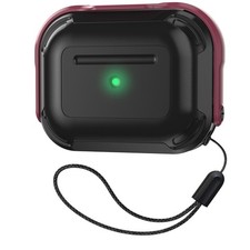 Protective Case Cover For AirPods Pro 2nd /1st Generation Shockproof Shell Red