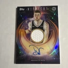 Topps 2025-26 Midnight Rookie Jersey Auto Danny Wolf Brooklyn Nets #RJA-DW /75