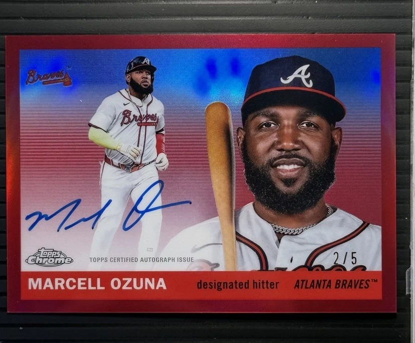 Marcell Ozuna Baseball Serial Numbered Sports Trading Cards 