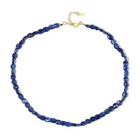 Cavill Kyanit Halskette 925 Sterlingsilber Vergoldet 1,15Ct Blau Damen