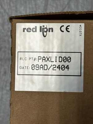 Red Lion Controls PAXLID00 DC Current Panel Meter Brand New In Box