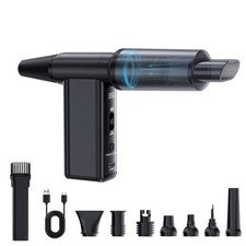 Electric Air Duster-130000 RPM Brushless Motor, 2-in-1 Blow Vacuum, 4000mAh...
