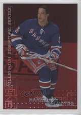 1999 ITG Be A Player Millennium Signature Series Ruby /1000 Manny Malhotra 1e15