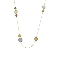 CB1401-MIX01 Y Marco Bicego / Jaipur / collana 92 cm / oro giallo e pietre
