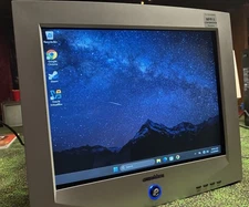 eMachines eView 17f3 CRT Computer Monitor -  VGA - Tested Working