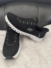 Skechers Hands Free Slip-Ins Women s Glide Step Black Size 8 athletic casual