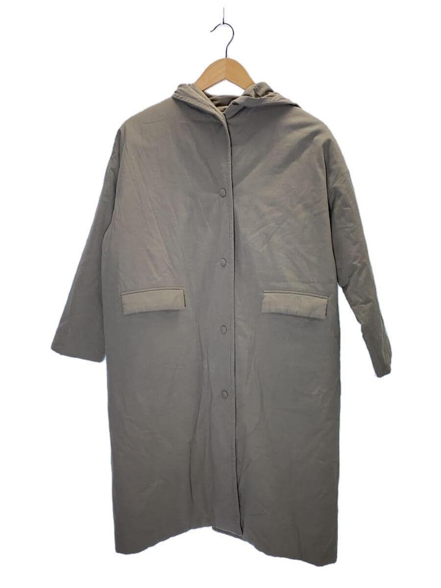 ALTRA cappotto evam eva altro 1 cotone verde tinta unita E213T166