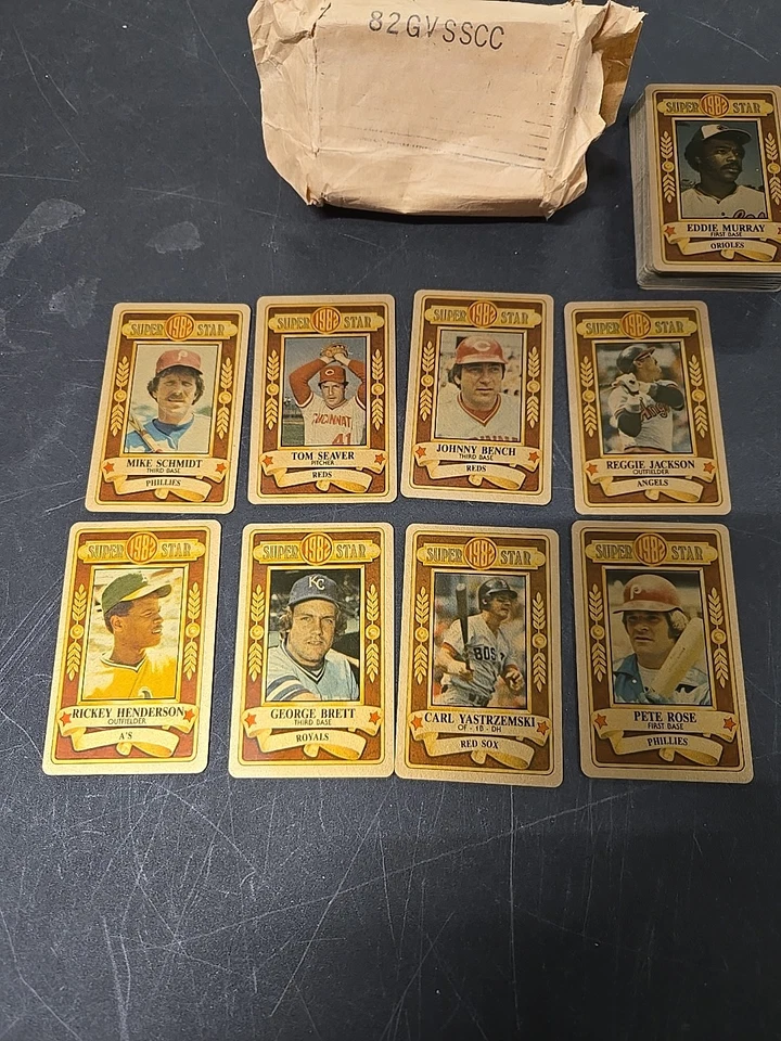 1982 Perma-graphics Gold Superstars Complete Set. Gem Mint. - Image 2 of 3