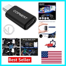 Sleek Plug and Play Bluetooth Adapter with USB-C Charging for Harley Davidson