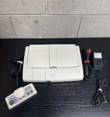 NEC PC Engine Duo R White Console Tested & Working [Read