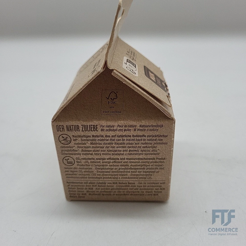 NUK for Nature Ersatz Silikon Trinksauger für Babyflasche | Kl... NUK for Nature - Bild 4 von 4