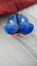 Little Boys Shark Slippers Size 5/6