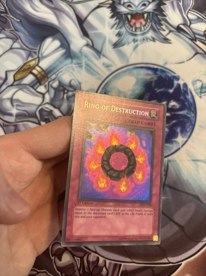 Yu-Gi-Oh TCG Ring of Destruction Pharaonic Guardian PGD-000 1st Edition VLP (ST) - Image 2 of 4