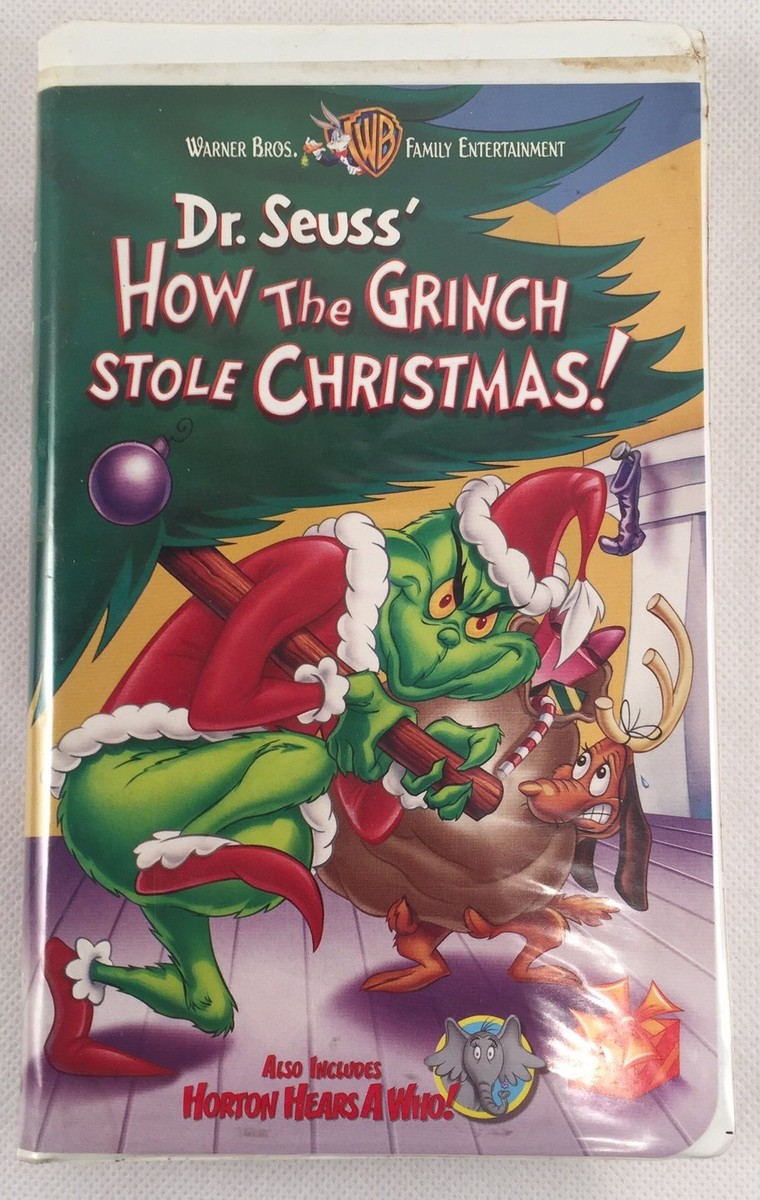 (未使用･未開封品)How the Grinch Stole Christmas [VHS] Warner Brothers Dr. Seuss How the Grinch Stole Christmas VHS