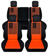 Front Rear Seat Covers Fits 2019 To 2026 Jeep Wrangler Jl 4 Door American Flag Front Rear Seat Covers Fits 2019 To 2026 Jeep Wrangler Jl 4 Door American Flag