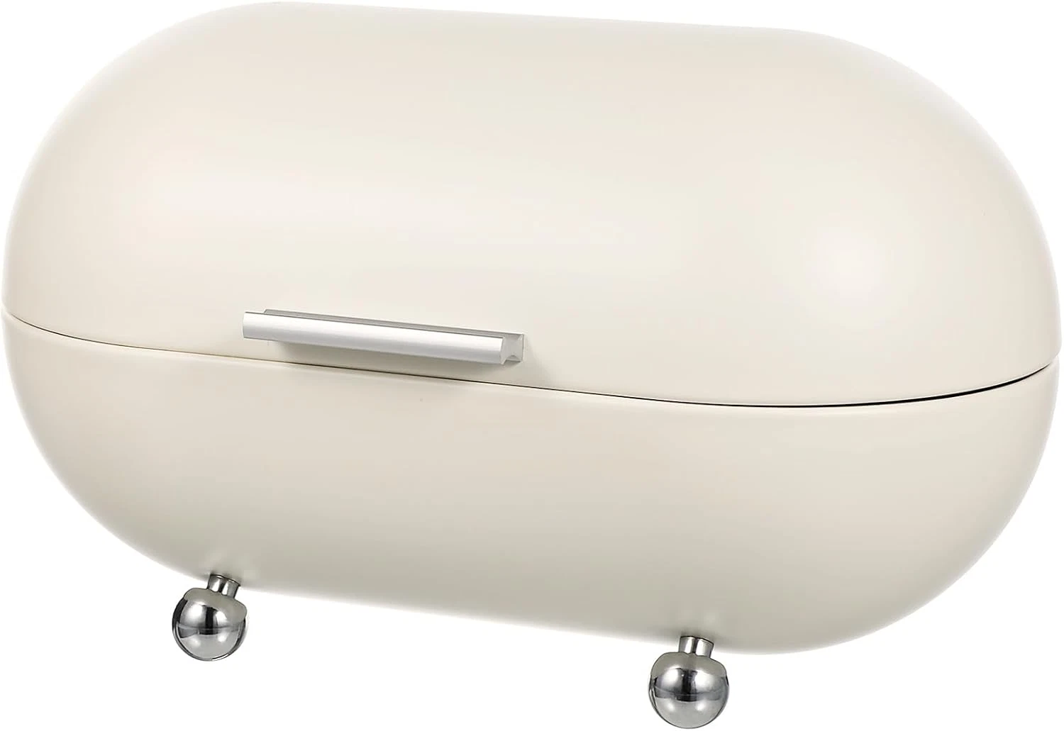 Stylish Metal Bread Box - Multi-Purpose Kitchen Storage Organizer 9.43x7.86x7.47