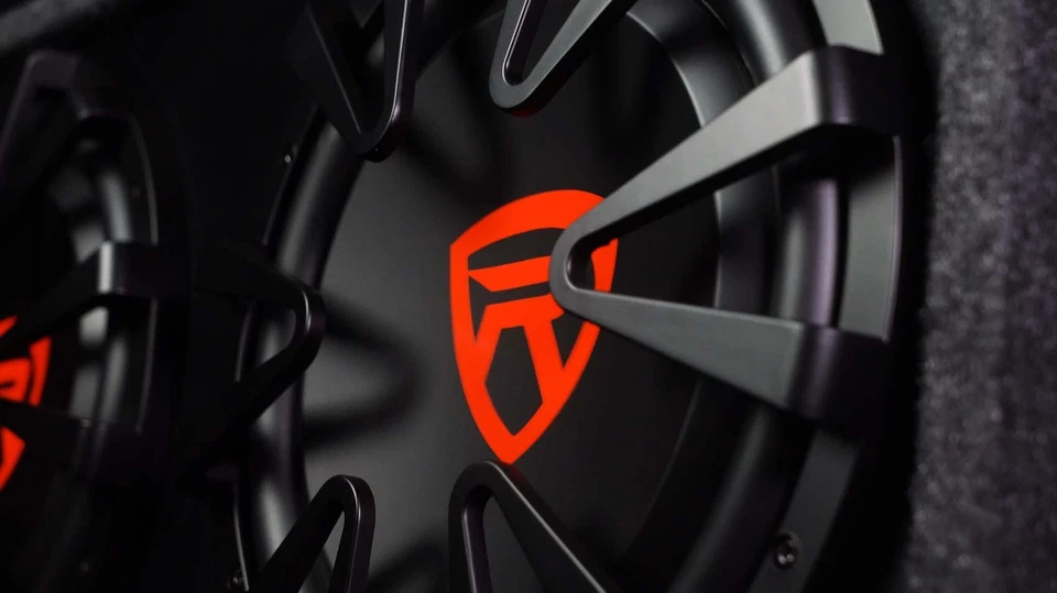 Caja de subwoofer para automóvil Rockville RG212CA doble 12" delgada ventilada 2000 vatios Foto 3 de 4