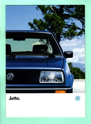 ▬► Prospectus Brochure Catalogue VW VOLKSWAGEN Jetta 55 75 GT GL 06/86 1986 24p - Photo 1/4