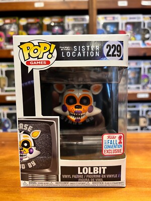 Five Nights At Freddy's Sister Lolbit FNAF Funko Pop Vinyl EXPERT  PACKAGING