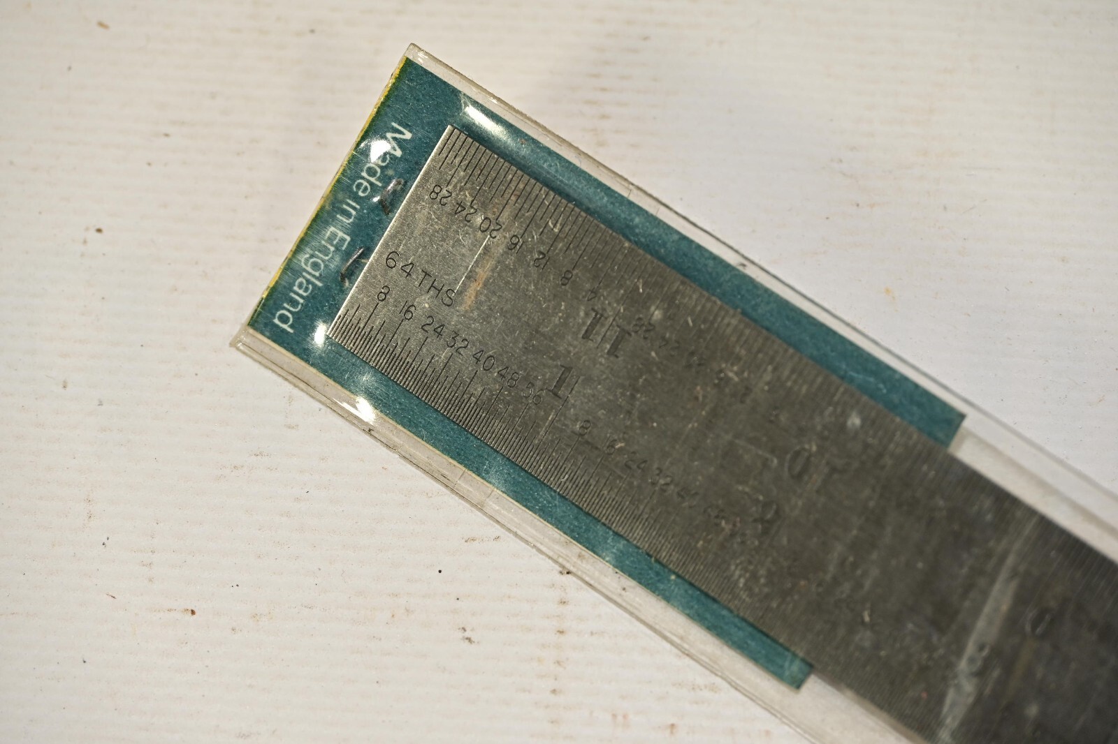 Rabone Chesterman 12” Rule No 29 Original pack NOS 1/8 1/16 1/32 1/64