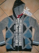  C468 RARE - The Kid Boys cardigan sewn on sweater hood  print size 128