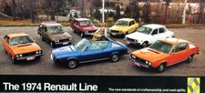 Renault 1974 Dealer Brochure