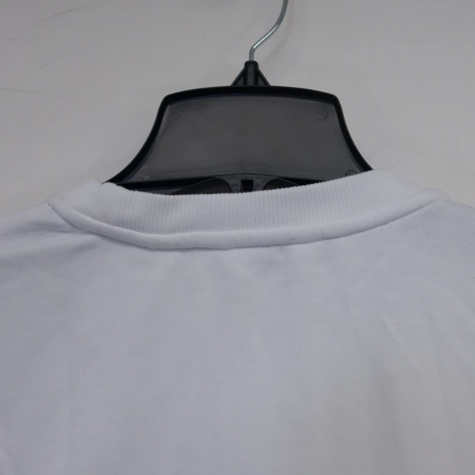 Calvin Klein Jeans Hombres Blanco Pullover Ropa de Calle Logo Cuello Redondo Sudadera M Foto 3 de 4