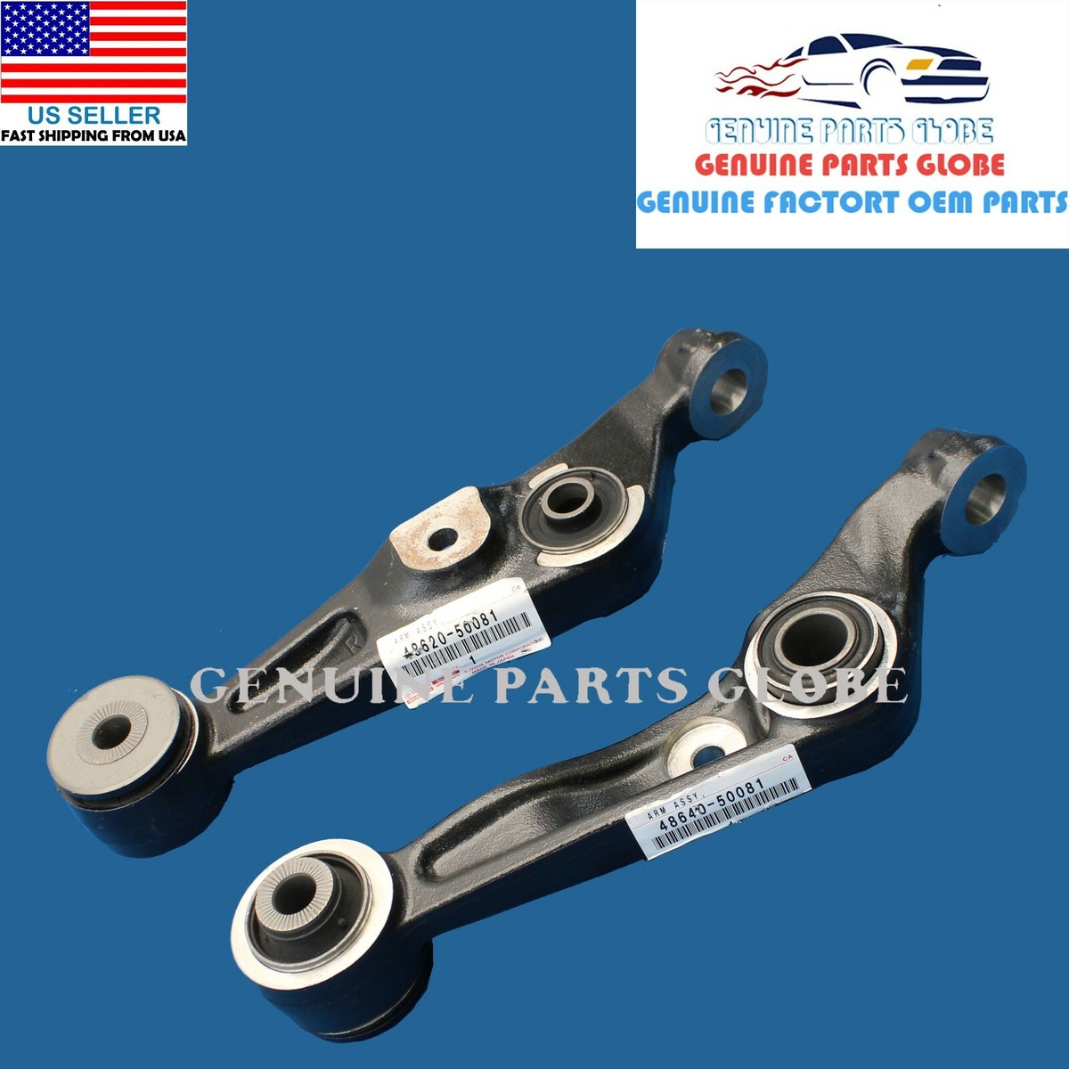 GENUINE LEXUS 09-17 LS460 LS600h AWD RIGHT & LEFT FRONT LOWER