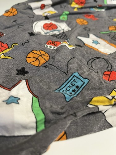 Little Sleepies Hoop Stars Standard Crib Sheet With Matching Pouch - Picture 6 of 6