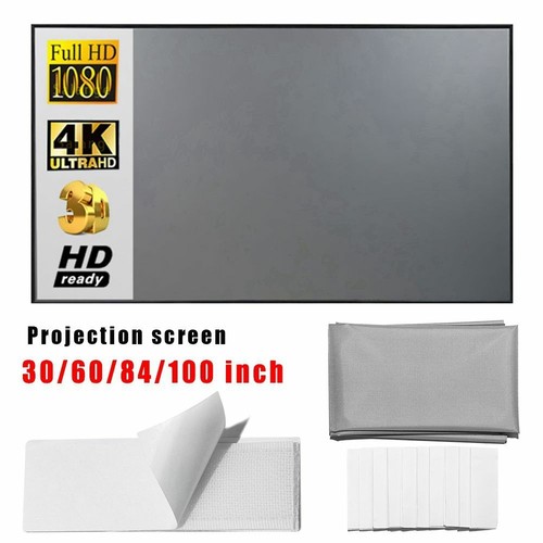 Office Anti-light Screens Projector Cloth Projectors Screen Reflective Fabric - Picture 1 of 20