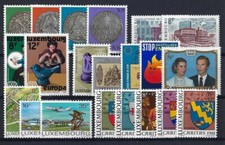 LU - LUXEMBOURG 1981 complete year set MNH