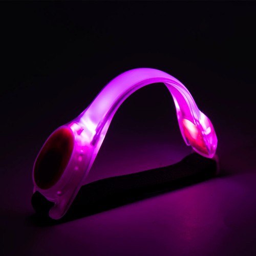Led Running Armband Flashing Light Strap Night Luminous Glow Adjustable Wearable - Picture 19 of 19