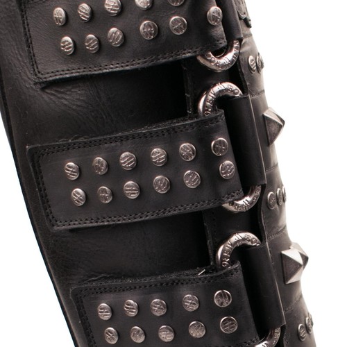 Stivali alti unisex New Rock M266 New Reactor Demon borchie 7008 - Foto 4 di 15
