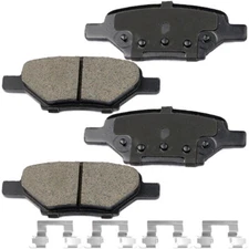 Rear Left Right Ceramic Disc Brake Pads For Pontiac G5 G6 2007 2008 2009 2010
