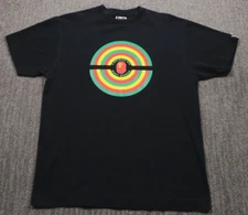 A Bathing Ape Bape Busy Works T-Shirt Men’s Large 2008 Streetwear Japan Made BLK