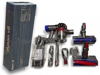 Dyson® V8 Total Clean 2 in 1 Akku Staubsauger 342198-01 nickel schwarz NEU+OVP - Bild 1 von 4
