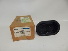 New Oem 97-02 Ford 2nd Row Seat Floor Console Twin Cupholder Cup Holder Black