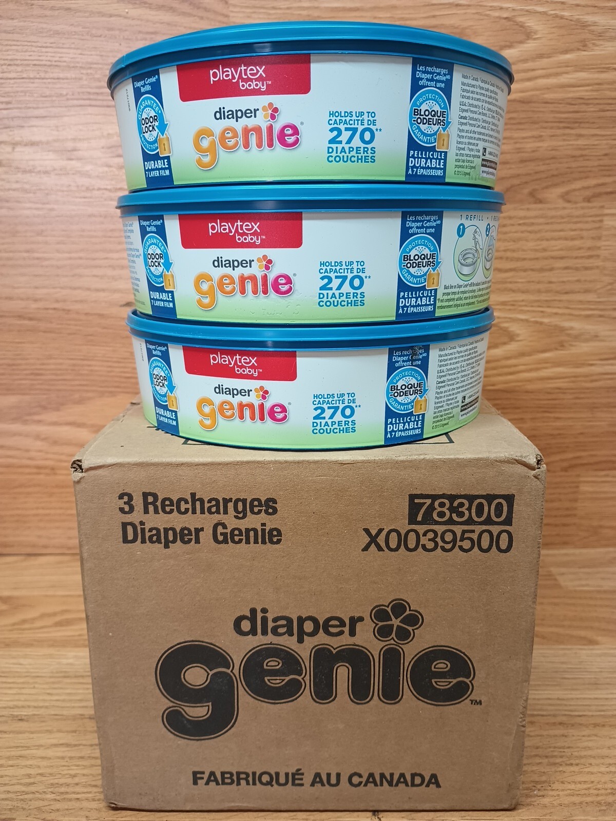 Diaper Genie Refill Bags Ideal For Diaper Genie Diaper Pails 3 Pk 810