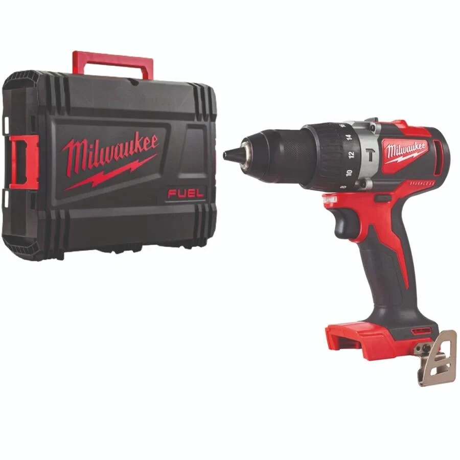 Milwaukee M18BLPD2-0X 18V Cordless Combi Hammer Drill/Driver Tool (BARE) HD Case