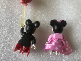 LEGO Duplo Disney Mickey Mouse With Balloon & Minnie  Mouse Mini Figures