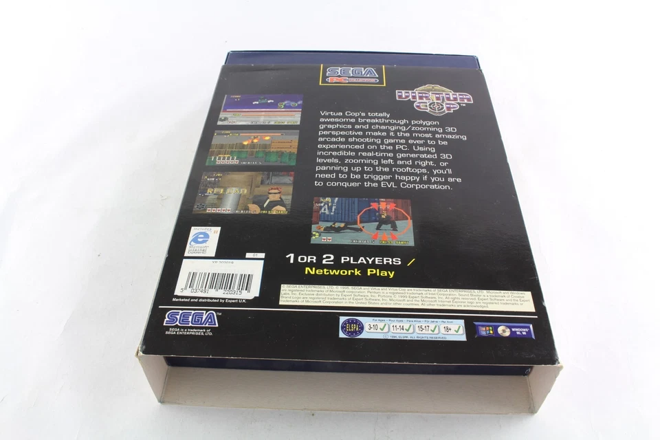 Virtua Cop Sega PC CD Rom Big Box Edition Game - Image 2 of 2