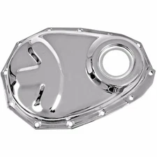 1954~1962 Chevy Pickup Truck Engine Timing Chain Gear Cover Chrome 6 CYL Dii