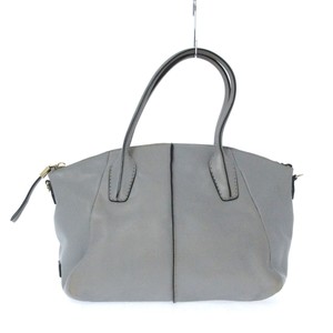 tods pocket medium leather shopper