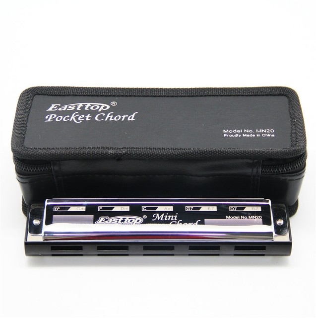Easttop Mn20 Mini Chord Harmonica High Quality Professional Harmonica