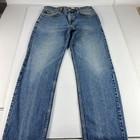 VTG 90s Levi's Jeans Men's 32x32* 505 Straight Blue Faded Cotton Denim Tag 32x34