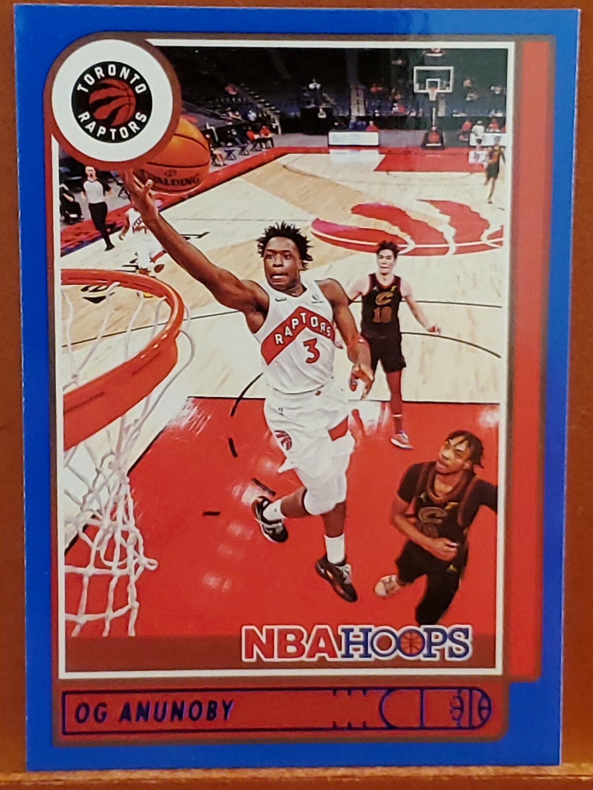 2021-22 Hoops Blue #99 Og Anunoby RAPTORS 