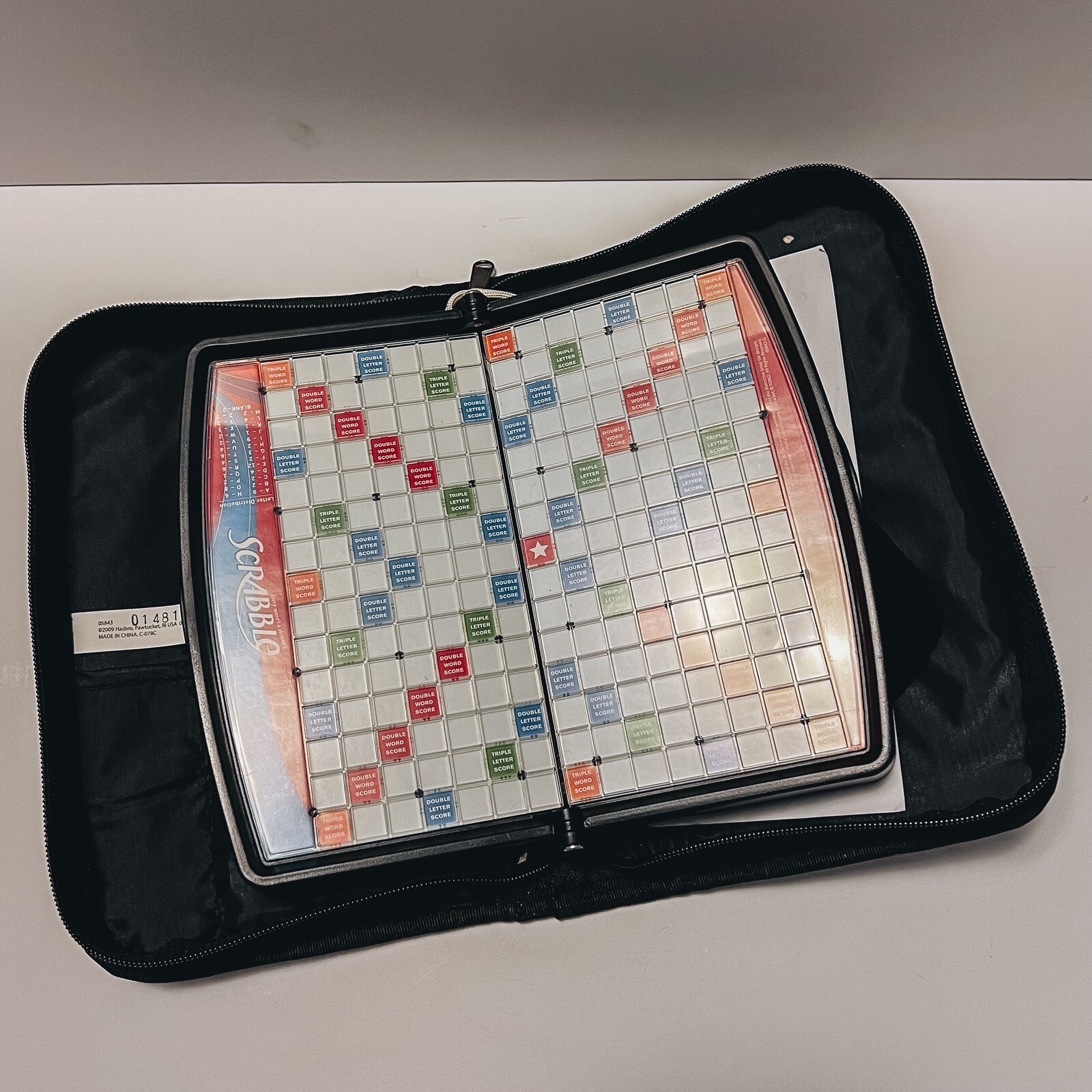 USED Travel Scrabble Board Game eBay