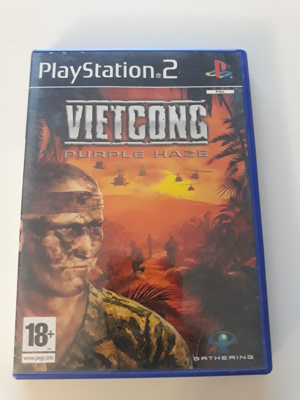 Vietcong Purple Haze - Jeu PS2. Version francaise / en bon état 