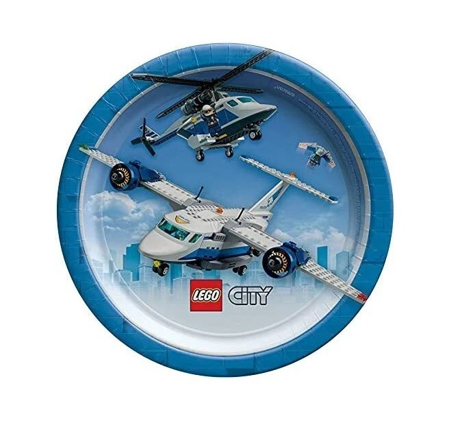 Lego city sales party decorations